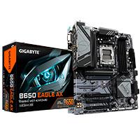 MB BIGABYTE B650 EAGLE AX S-AM5 / 4X DDR5 7600 (OC) / DP / HDMI / WIFI / BT / PCIE 4.0/ ATX / GAMA MEDIA MB BIGABYTE B650 EAGLE AX S-AM5 / 4X DDR5 7600 (OC) / DP / HDMI / WIFI / BT / PCIE 4.0/ ATX / GAMA MEDIA